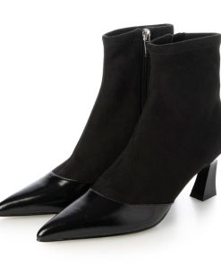 EVOL 【24秋冬新作】ポインテッド6.5cmストレッチブーツ BX23813