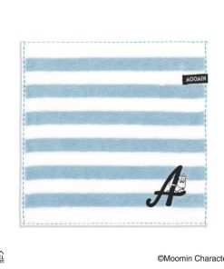 MOOMIN ムーミン イニシャルステッチムーミン タオルハンカチ