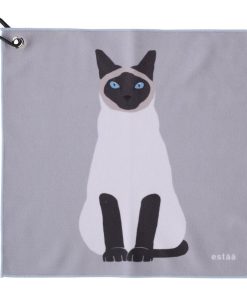 estaa 【くっつきタオル】WEB限定 猫 ハンカチ 傘袋 レイングッズ