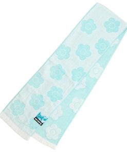 MARY QUANT マリークヮント　タオルマフラー　接触冷感　デイジー　【MARY QUANT　マリークワント】