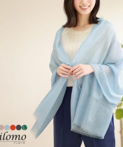 Filomo リネン カシミヤ ストール 薄手 レディース ブランド 春 夏 上質 冷房対策 UV対策 日焼け対策 ガーゼ マフラー ショール ギフト プレゼント (02000332r)
