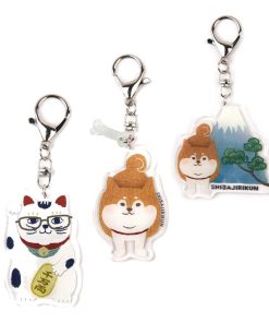 kusuguru キーホルダー おしゃれ レディース キーリング 25SS 猫招きと柴尻君 アクリルキーホルダー 25-8092〜8094 クスグルジャパン 2025年春夏新作