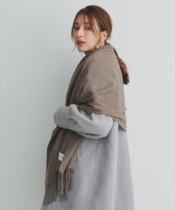 macocca ストール マフラー 内モンゴル産 カシミヤ100% 無地 レディース メンズ