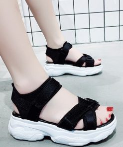 Lace Ladies サンダル 厚底スポーツサンダル レディース