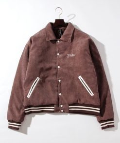 THISIS スタジャン ビッグシルエット コーデュロイ 刺繍 レディース