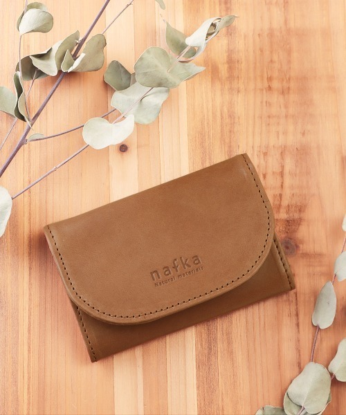 nafka 名刺入れ モストロレザーフラップ名刺入れ レディース - 画像 (7)