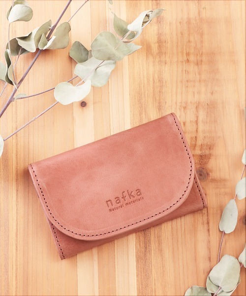 nafka 名刺入れ モストロレザーフラップ名刺入れ レディース - 画像 (8)