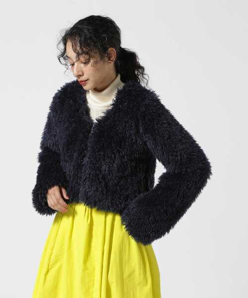AULA AILA ブルゾン アウター AILA/アウラアイラ/別注フェイクシープファーブルゾン レディース - 画像 (2)