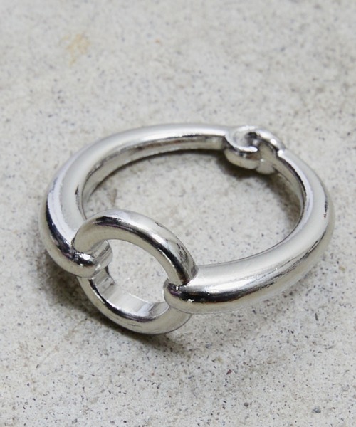 SHIZUTA スカーフ バンダナ SZT: シルバー スカーフリング レディース メンズ - 画像 (3)