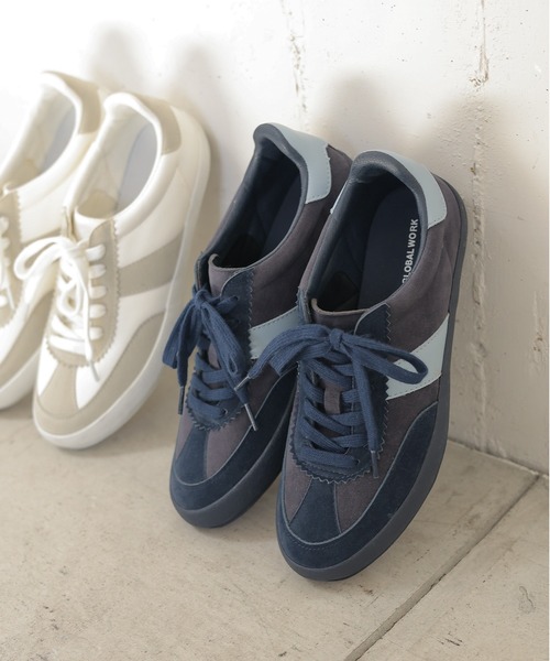 GLOBAL WORK スニーカー エアかるクラシックスニーカー/135751 レディース - 画像 (9)
