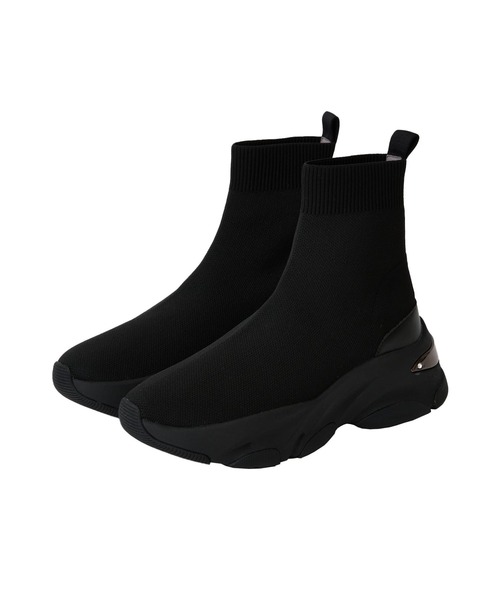 +diana ブーツ 「撥水加工」軽量ニットソックススニーカー レディース - 画像 (7)