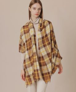 MACKINTOSH LONDON ストール マフラー 「婦人画報掲載」チェックストール レディース