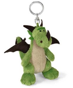 nici キーホルダー NICI/キーリング BB ドラゴン 10cm グリーン