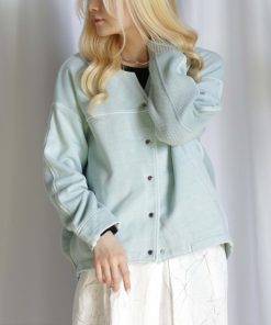 BITTOKO ブルゾン アウター フロントバックコンビブルゾン レディース