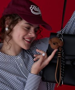 BONLECILL Marche キーホルダー 「BONLECILL Marche」テディドッグチャーム/ぬいぐるみキーホルダー