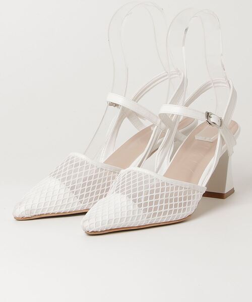 VIVIAN 「VIVIAN」 ヒールサンダル LL ホワイト レディース