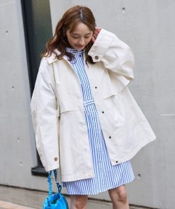 FREAK'S STORE 「FREAK'S STORE」 ステンカラーコート フリ- オフホワイト レディース