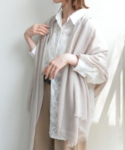 styiro ストール マフラー 「19色展開」365日使えるUV＆暑さ対策 軽やか大判ストール 薄手 無地 冷房対策 春夏秋冬 レディース