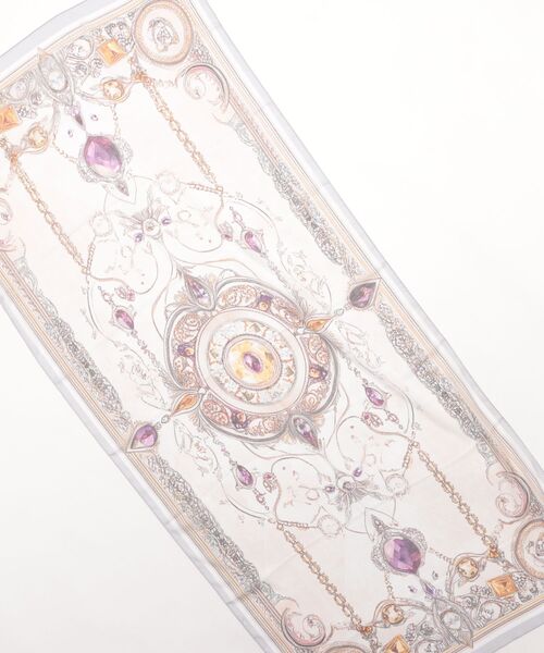 ankoROCK スカーフ バンダナ an meets zakka レトロクラシックパターン大判スカーフ(75cm×175cm) レディース メンズ - 画像 (8)