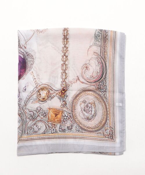 ankoROCK スカーフ バンダナ an meets zakka レトロクラシックパターン大判スカーフ(75cm×175cm) レディース メンズ - 画像 (9)