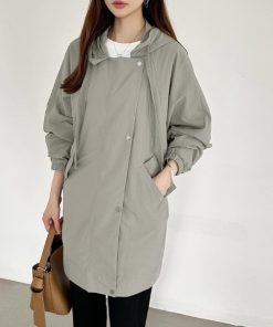 COCOMOMO 「COCOMOMO」 マウンテンパーカー M グレー レディース