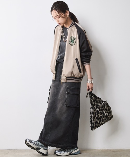 CHIC STYLE スカジャン リバーシブルスカジャン「大きいサイズ有」シックスタイル レディース - 画像 (7)