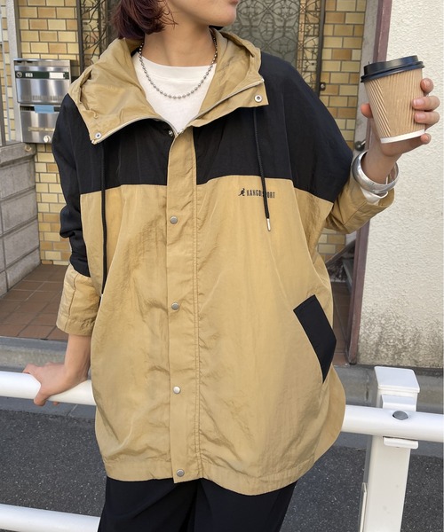 KANGOL SPORT 「KANGOL SPORT」 ナイロンブルゾン LL ブラック系その他 レディース - 画像 (2)