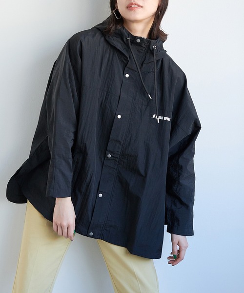 KANGOL SPORT 「KANGOL SPORT」 ナイロンブルゾン LL ブラック系その他 レディース - 画像 (3)