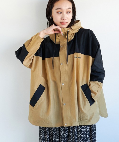 KANGOL SPORT 「KANGOL SPORT」 ナイロンブルゾン LL ブラック系その他 レディース - 画像 (4)