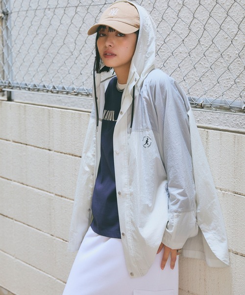 KANGOL SPORT 「KANGOL SPORT」 ナイロンブルゾン LL ブラック系その他 レディース - 画像 (6)