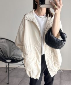 ANGIE 「ANGIE」 マウンテンパーカー FREE アイボリー レディース