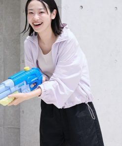 AMERICAN HOLIC ブルゾン アウター 「水陸両用」UVカットスタンドカラーZIPブルゾン レディース