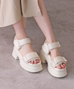 VIVIAN 「VIVIAN」 ヒールサンダル S アイボリー レディース