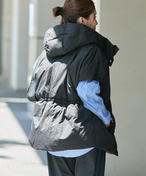 JOURNAL STANDARD ダウンベスト ベスト 「2025FW 新作」ドロストポンチョダウン レディース - 画像 (9)