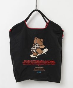 DOUBLE STANDARD CLOTHING エコバッグ Ball&Chain / Skateboard bearミニショッピングバッグ(WEB限定)