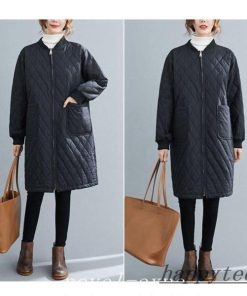 コート レディース キルティングコート 中綿コート ロング ブルゾン 中綿ジャンパー アウター 軽い ゆったり 無地 あったか 暖かい 50代