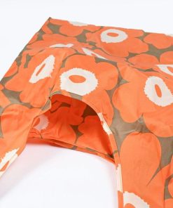 マリメッコ エコバッグ 買い物袋 スマートバッグ Unikko ウニッコ オレンジ 94138 094138 218 北欧 北欧雑貨 北欧デザイン【刺しゅう名入れ可有料】