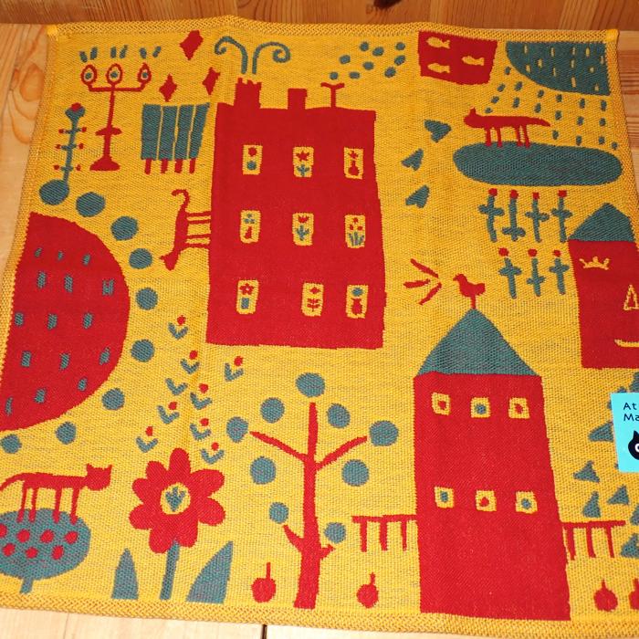 Atsuko Matano 俣野温子 私の街 3重ガーゼハンカチ (3色)