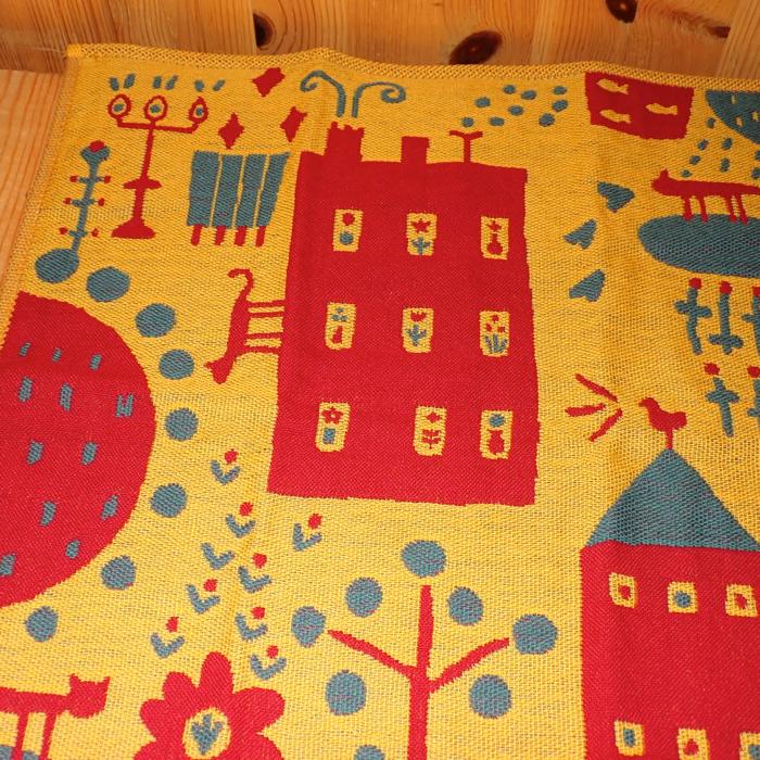 Atsuko Matano 俣野温子 私の街 3重ガーゼハンカチ (3色) - 画像 (5)