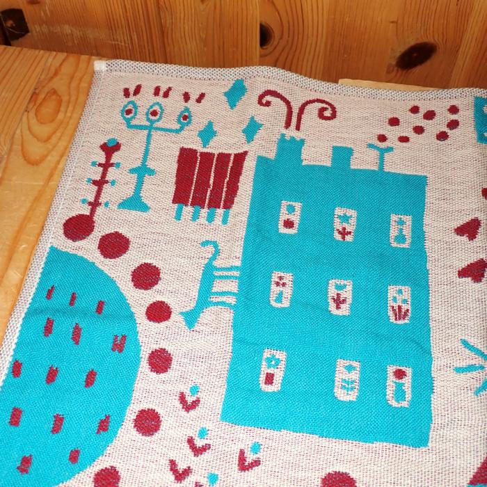 Atsuko Matano 俣野温子 私の街 3重ガーゼハンカチ (3色) - 画像 (8)