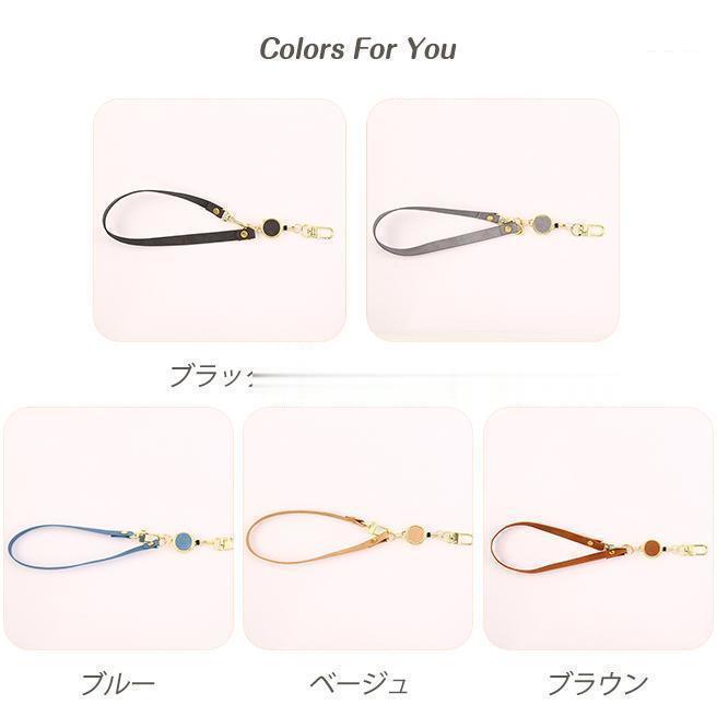 キーホルダー リール付き リールキーホルダー キーリング ストラップ リールストラップ 伸びるストラップ 鍵 レディース メンズ - 画像 (8)