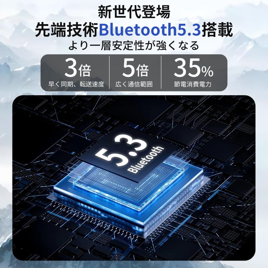 WAPIK スマートウォッチ 血糖値 血圧測定 血中酸素 心拍数 着信通知 女性生理健康管理 睡眠検測 体温測定 歩数計 音楽再生 カメラ制御 IP67防水 腕上げ点灯 天気予報 - 画像 (3)