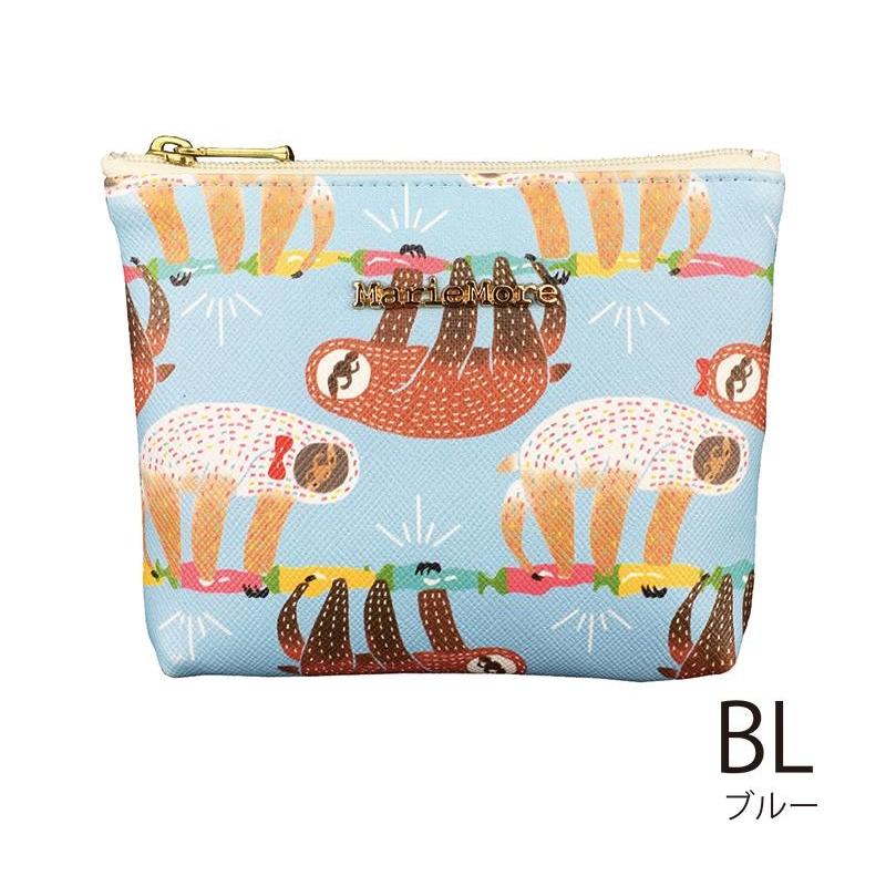 ナマケモノ グッズ ティッシュポーチ かわいい メアリーモア ナマケモノ柄 mm-0035bp - 画像 (5)