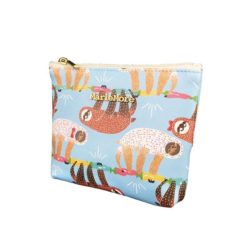 ナマケモノ グッズ ティッシュポーチ かわいい メアリーモア ナマケモノ柄 mm-0035bp - 画像 (6)