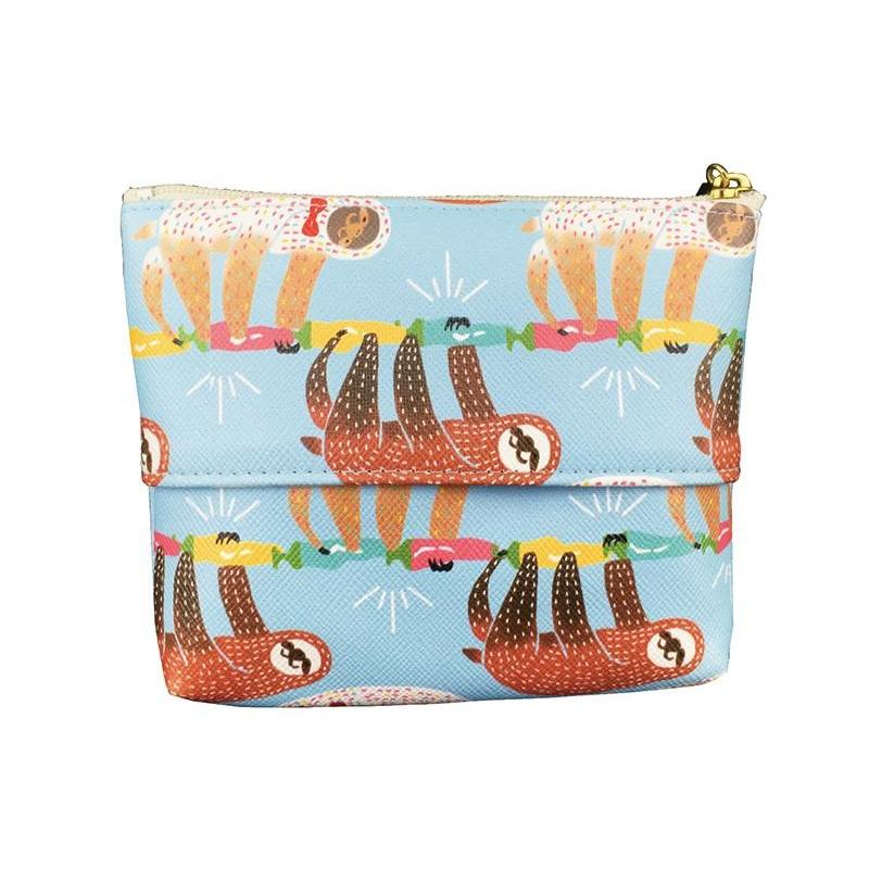 ナマケモノ グッズ ティッシュポーチ かわいい メアリーモア ナマケモノ柄 mm-0035bp - 画像 (7)