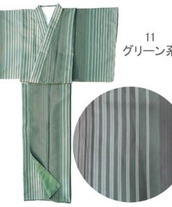 H.L 【オシャレきもの 小紋】H.L袷着物（10柄 ゆったり2サイズM・L）洗える ポリエステル100％【E】