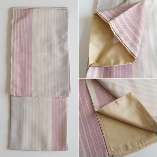 H.L 【オシャレきもの 小紋】H.L袷着物(10柄 ゆったり2サイズM・L)洗える ポリエステル100%【E】 - 画像 (4)