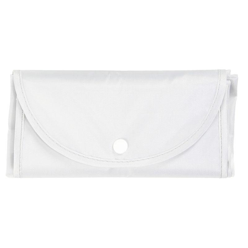 かんたんたためるエコバッグ 7343GY ライトグレー 無地 シンプル 折りたたみバッグ