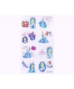 タトゥーシール　水シール　ディズニー　シンデレラ　プリンセス　ボディステッカー