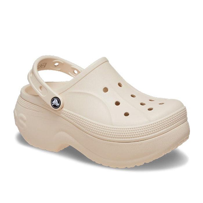 crocs クロックス レディース 定番 サボ アウトドア 厚底 サンダル ベラ クロッグ 210062-11S ウインター ホワイト - 画像 (2)